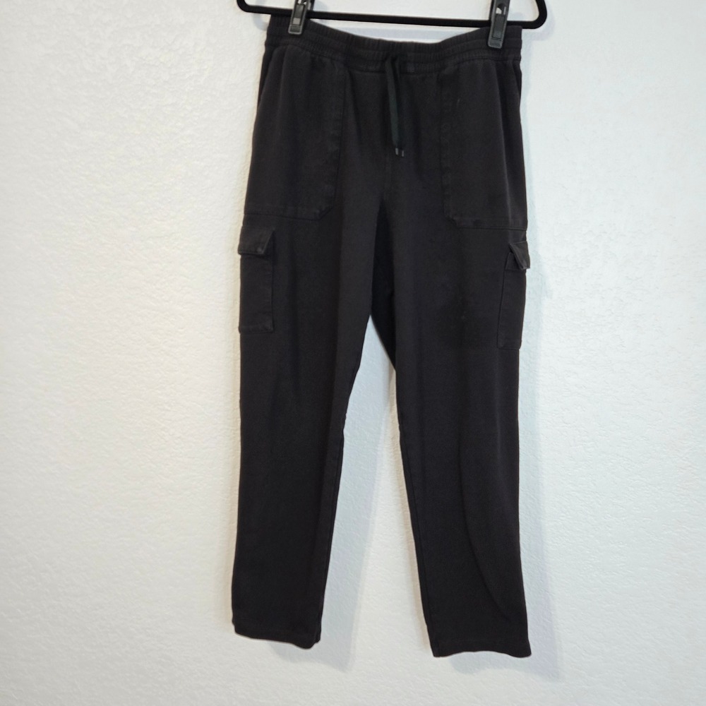 Patagonia Roaming Organic Cotton Cargo Sweat Pants Black Size Medium